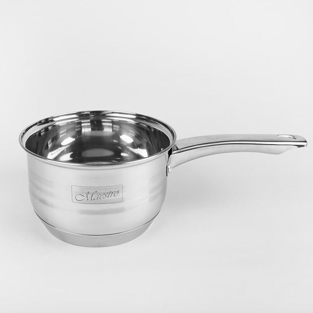 Стійка нержавіюча Maestro 160 мм x 2.1 л з кришкою MR-3513-16S (MR-3513-16S) - Фото 4 Стійка нержавіюча Maestro 160 мм x 2.1 л з кришкою MR-3513-16S (MR-3513-16S) - зображення 4