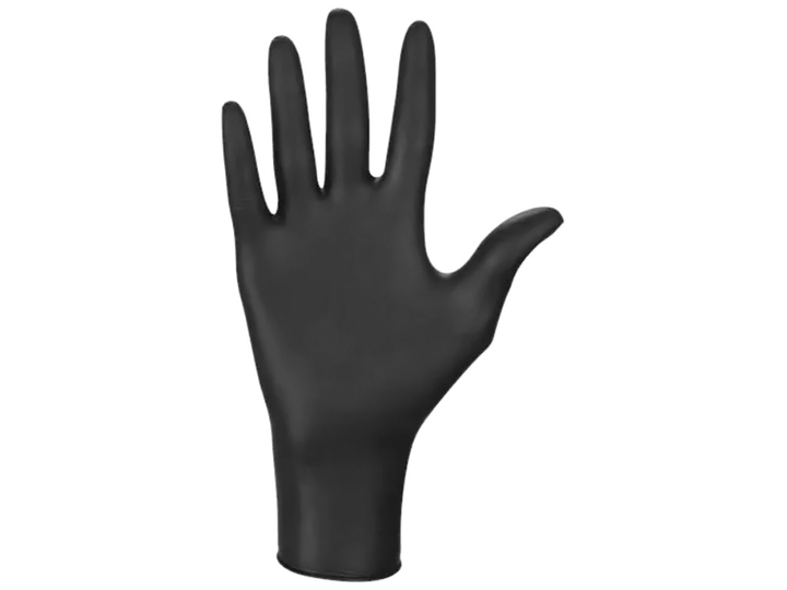 Рукавички Mercator Medical Nitrylex Black нітрилові нестерильні неприпудрені S 100 шт Чорні (5906615132295) - зображення 2