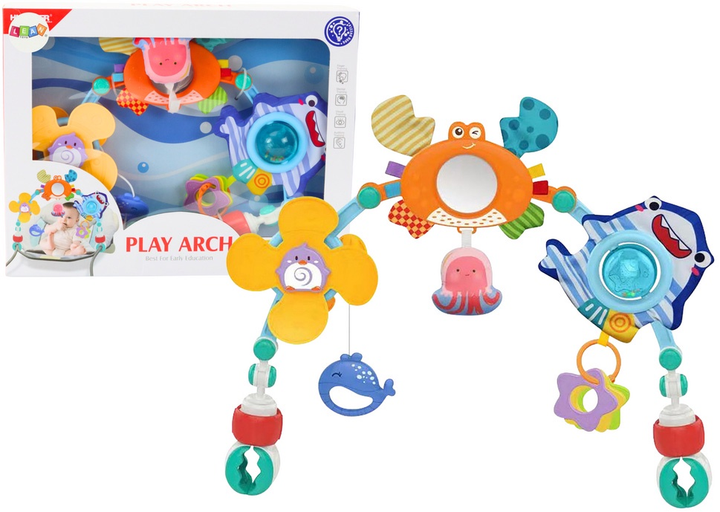Zawieszka-bujaczek na łóżeczko LEAN Toys Zwierzęta Morskie ocean 20452 (5905991027393) - obraz 2