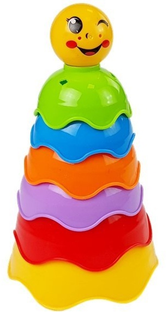 Пірамідка-стаканчик для дитини LEAN Toys Черепашки 7170 (5904665996287) - зображення 3