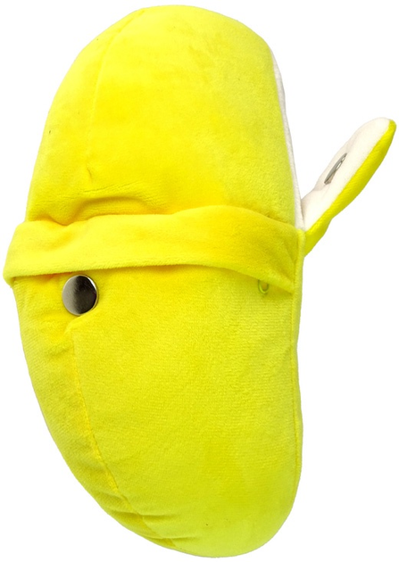 Zabawka pluszowa interaktywna LEAN Toys Banan z muzyką Żółta 15361 (5905515357470) - obraz 4