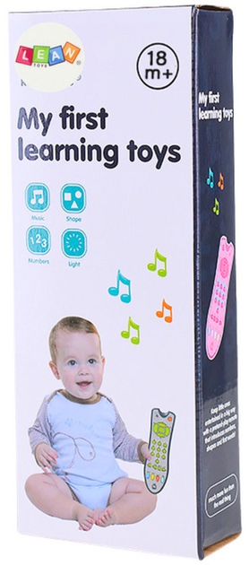 Інтерактивний розвиваючий пульт LEAN Toys для малюків зі звуками та світлом 20416 (5905991027058) - зображення 1