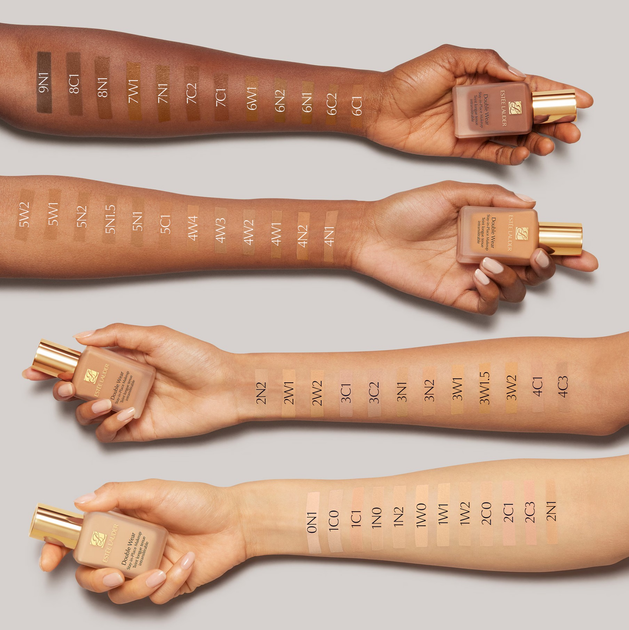 Тональний крем Estee Lauder Double Wear Stay-in-Place Makeup Spf10 1N0 Porcelain 30 мл (887167178670) - зображення 3