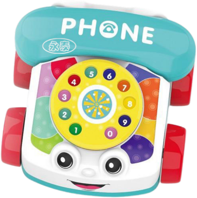 Інтерактивний висувний телефон LEAN Toys Барвистий 22858 (5905991052074) - зображення 3