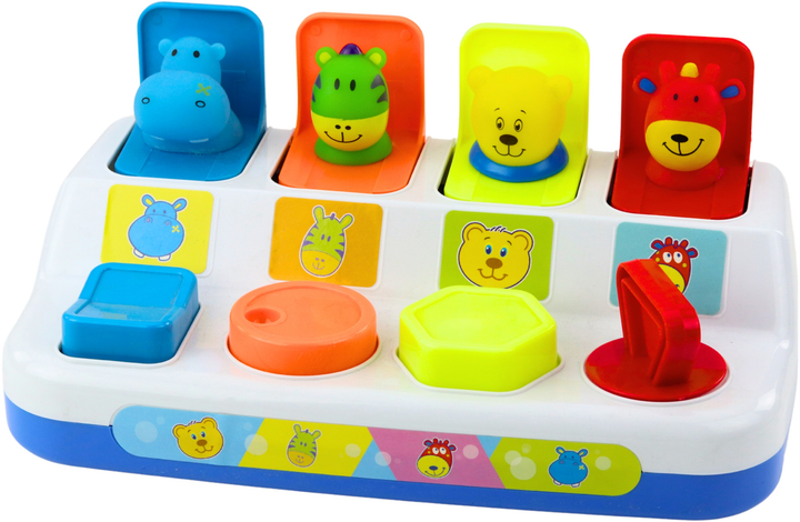 Інтерактивна гра LEAN Toys Pop-up зі спливаючими тваринами 22872 (5905991052210) - зображення 3