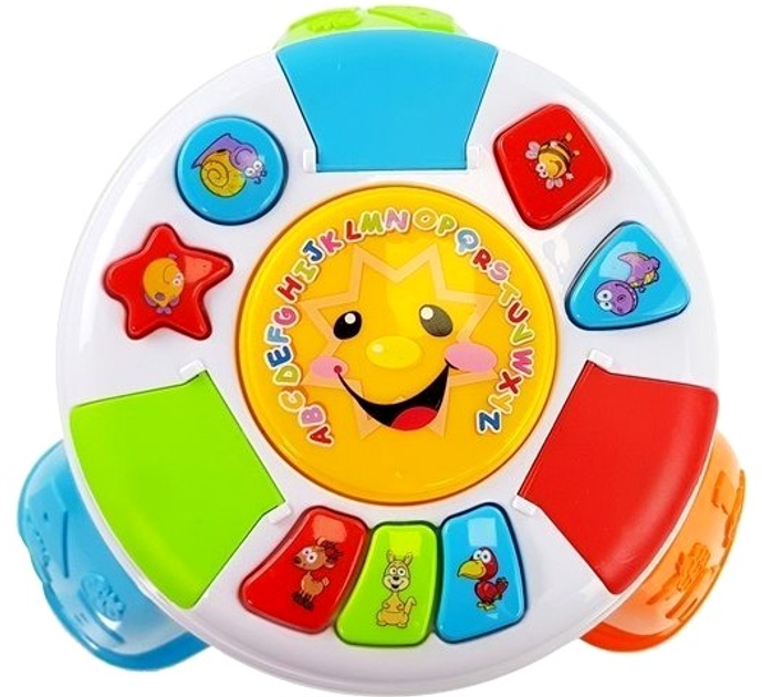 Розвиваючий столик LEAN Toys Toddler з формами та кольорами 5153 (5907625589888) - зображення 4
