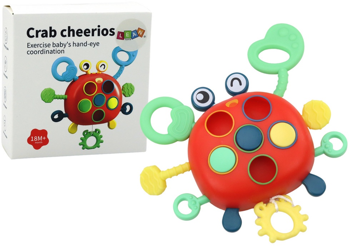 Gryzak LEAN Toys Krab 19699 (5905991010746) - obraz 2