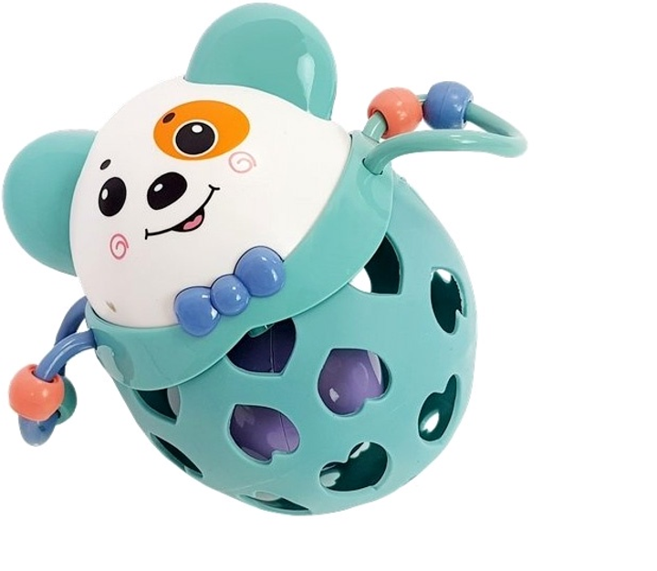 Набір брязкальця LEAN Toys з м'якими прорізувачами 5 шт 5020 (5907625588775) - зображення 3
