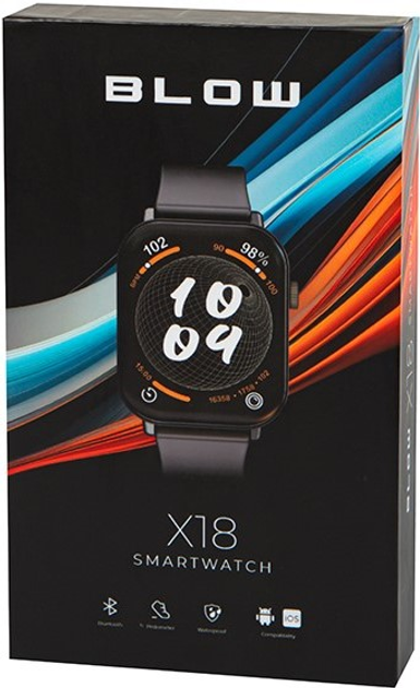 Smartwatch Blow X18 Black (89-010#) - obraz 9