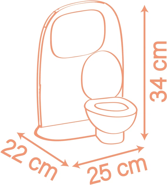 Zestaw do zabawy Smoby Baby Nurse Łazienka z akcesoriami 7600220500 (3032162205006) - obraz 2