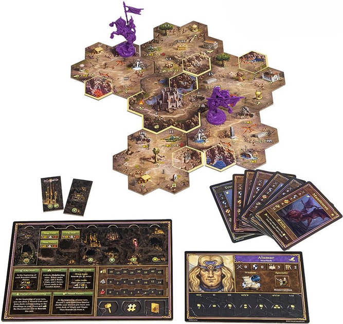 Настільна гра Archon Studio Heroes of Might and Magic III: The Board Game (англійське видання) (5901414674366) - зображення 4