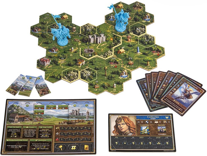 Настільна гра Archon Studio Heroes of Might and Magic III: The Board Game (англійське видання) (5901414674366) - зображення 6