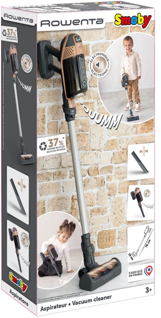 Пилосос Smoby Toys Ровента Х-Форс зі звуковим та світловим ефектом (7600330223) (3032163302230) - зображення 5