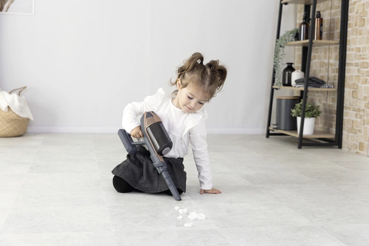 Пилосос Smoby Toys Ровента Х-Форс зі звуковим та світловим ефектом (7600330223) (3032163302230) - зображення 7