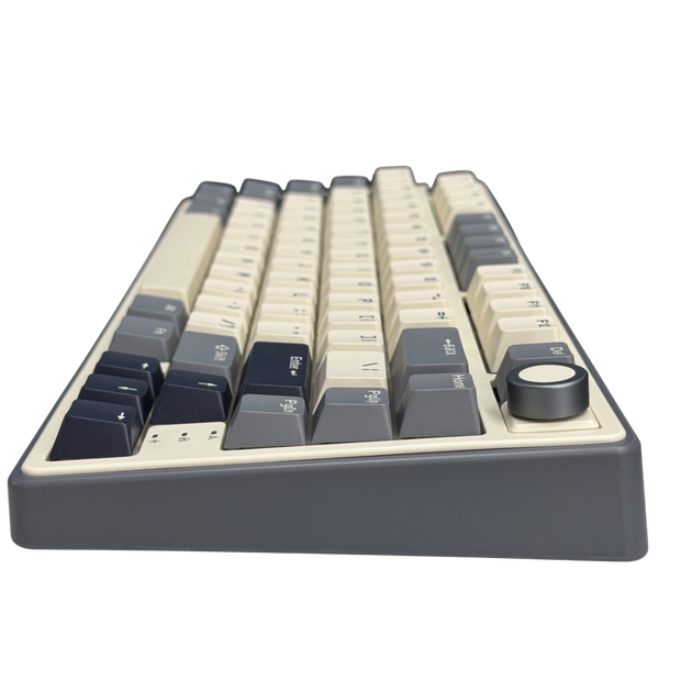 Бездротова механічна клавіатура Royal Kludge rk r75 Pro 75% Grey Rk misty rain - Фото 4 Бездротова механічна клавіатура Royal Kludge rk r75 Pro 75% Grey Rk misty rain - зображення 4