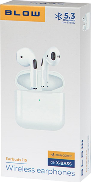 Słuchawki Blow Earbuds i15 White (32-826#) - obraz 5