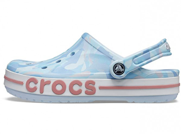 Чоловічі крокси Crocs Bayaband Bubble Camo Clog Mineral Blue (46-47, бірюзовий) - зображення 8