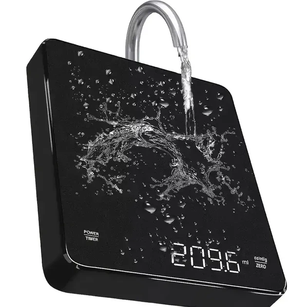 Кухонные весы до 3 кг 0.1 г с USB-C зарядкой | Цифровые электронные весы с тарой и подсветкой - изображение 5