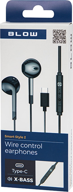 Słuchawki Blow B-17 USB-C Black (32-832#) - obraz 3
