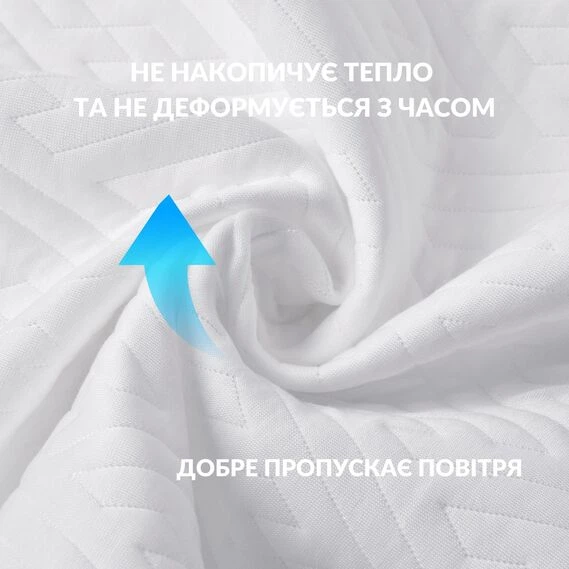 Подушка ортопедическая NeckWave 60х40х11/9 см IDEIA анатомическая с эффектом памяти для сна на боку, спине и животе, с наволочкой на молнии - Фото 5 Подушка ортопедическая NeckWave 60х40х11/9 см IDEIA анатомическая с эффектом памяти для сна на боку, спине и животе, с наволочкой на молнии - изображение 5