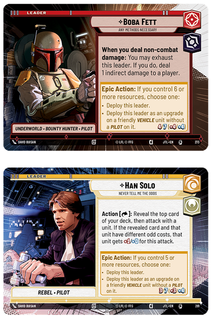 Набір карт Star Wars Unlimited Card Game - Jump to Lightspeed - Prerelease Display (8) (841333127671) - зображення 5