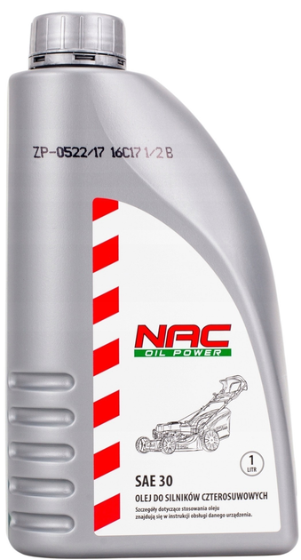 Olej do silników czterosuwowych Nac SAE 30 1 l (5900607533947) - obraz 1