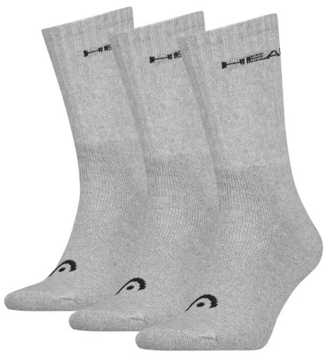 Носки Head ELEMENTS ALL SPORTS CREW 3P серый Мужчины 43-46 - Фото 1 Носки Head ELEMENTS ALL SPORTS CREW 3P серый Мужчины 43-46 - изображение 1
