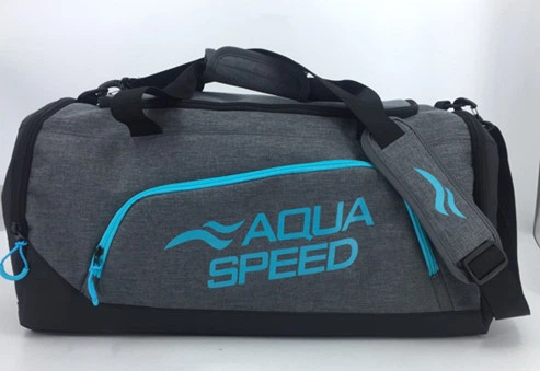 Сумка Aqua Speed Duffel bag M 60145 35L серый, голубой Уни 48x25x29см - Фото 1 Сумка Aqua Speed Duffel bag M 60145 35L серый, голубой Уни 48x25x29см - изображение 1