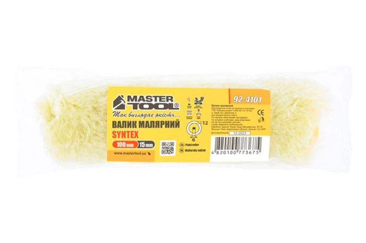 Валик синтекс Mastertool 6 х 15 х 100 мм (92-4101) - изображение 3