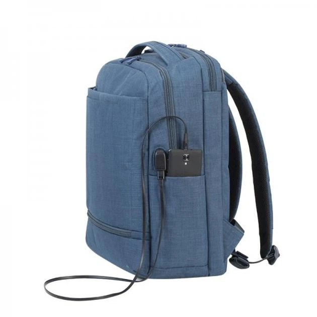 Рюкзак для ноутбука RivaCase 17.3" 8365 Blue - изображение 9