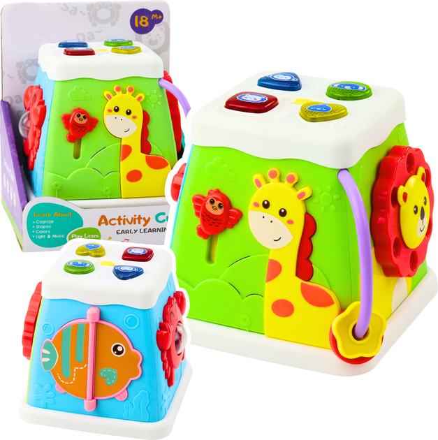 Кубик LEAN Toys Багатофункціональний 22869 (5905991052180) - зображення 3