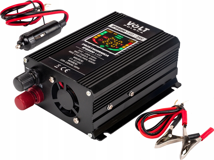 Перетворювач напруги Volt Polska IPS 600 24VDC/230VAC 300W (3IPS060024) - зображення 5