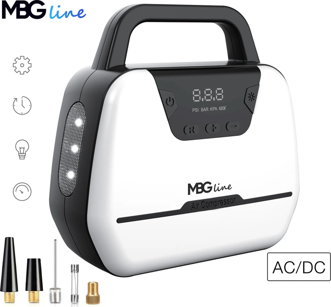Автокомпресор MBG line 1866 (5907771310251) - зображення 6