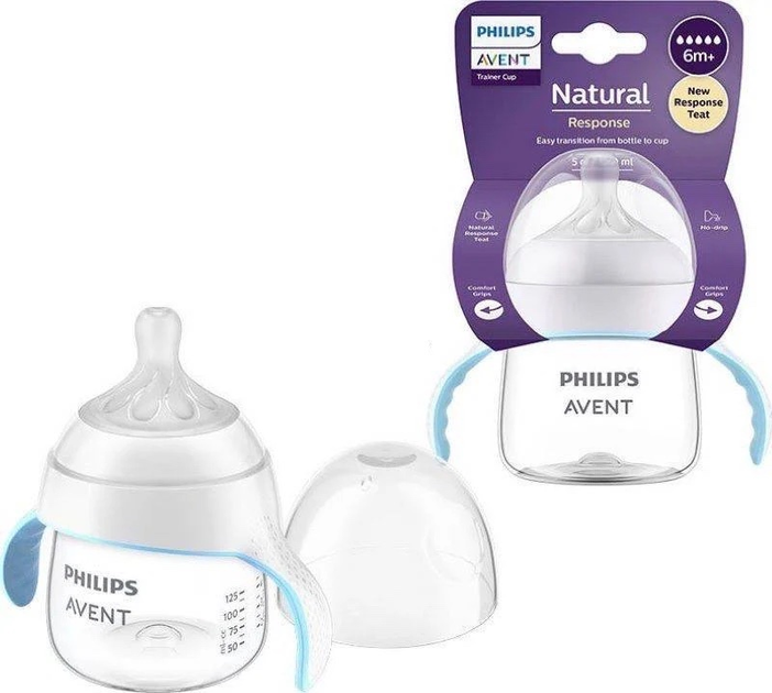 Kubek treningowy Philips AVENT Natural Response od 6 miesiąca 150 ml SCF263/61 (8710103990819) - obraz 9