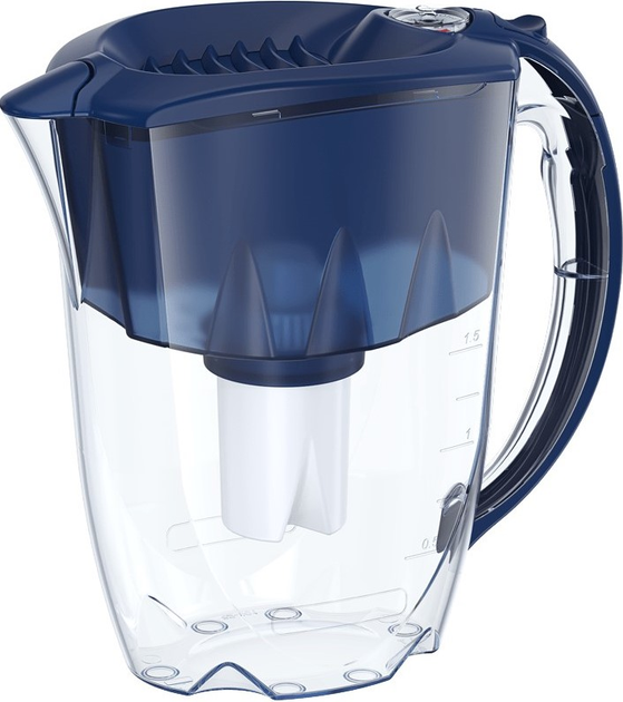 Фільтр-глечик Aquaphor Ideal Темно-синій + 3 картриджа B15 - зображення 3