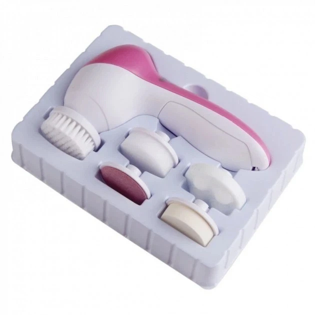 Массажер универсальный для тела и лица 5в1 Massager (60) массаж вибрация - изображение 2