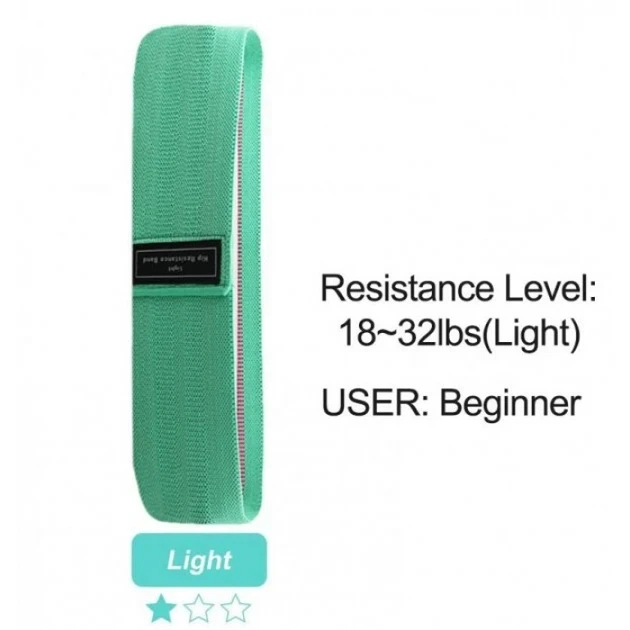 Резинки для фитнеса Hip Resistance Band (100) эластичные ленты несколько уровней сопротивления - изображение 5