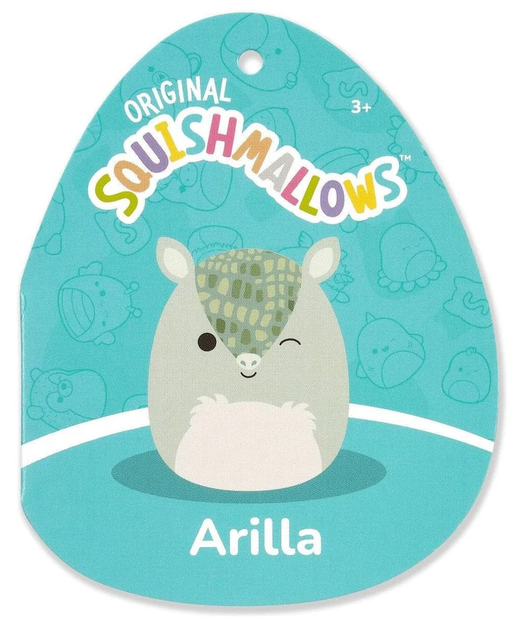 М'яка іграшка Squishmallows Arilla Armadillo P21 40 см (0196566453517) - зображення 5