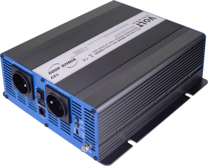 Перетворювач напруги Volt Polska Sinus Eco 4000 12VDC/230VAC 2000W (3SIPS40001) - зображення 1