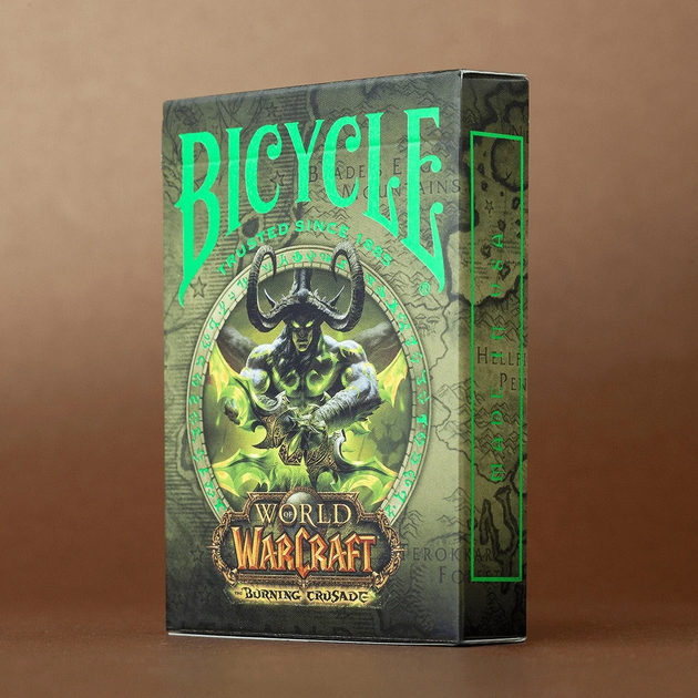 Карты игральные Bicycle World of Warcraft Burning Crusade 
