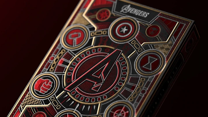Карты игральные Avengers: Infinity Saga Red - изображение 2