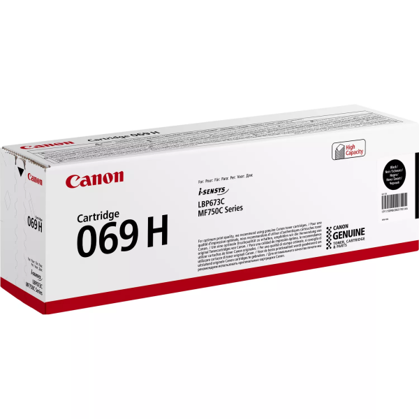 Картридж Canon 069h MF752Cdw/MF754Cdw/LBP673Cdw Black (7600 стр.) 5098c002 - Фото 2 Картридж Canon 069h MF752Cdw/MF754Cdw/LBP673Cdw Black (7600 стр.) 5098c002 - изображение 2