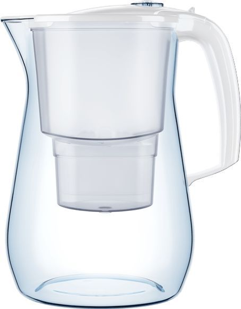 Фільтр-глечик Aquaphor Onyx Білий + 3 картриджа Mg B25 - зображення 1