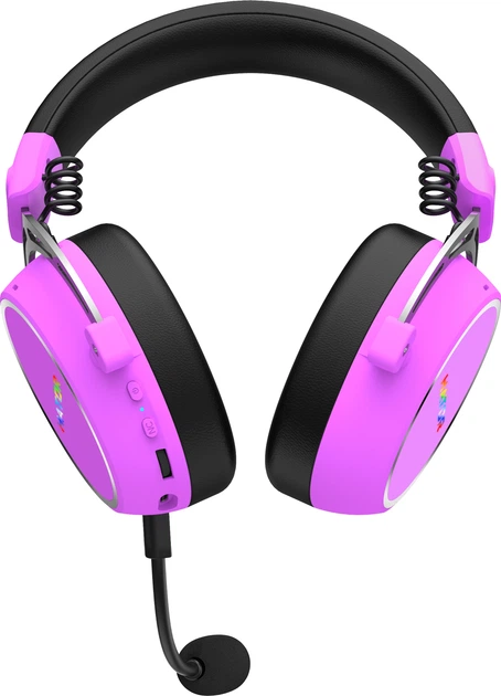 Навушники Hator Hypergang 3 Wireless Cyber Violet (8721249230868) - зображення 7