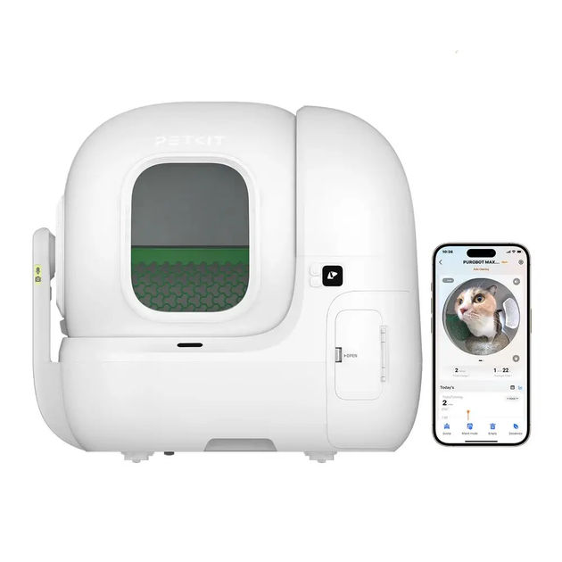 Самоочисний лоток для котів PetKit Purobot MAX PRO z kamera AI (6975069305509) - зображення 2