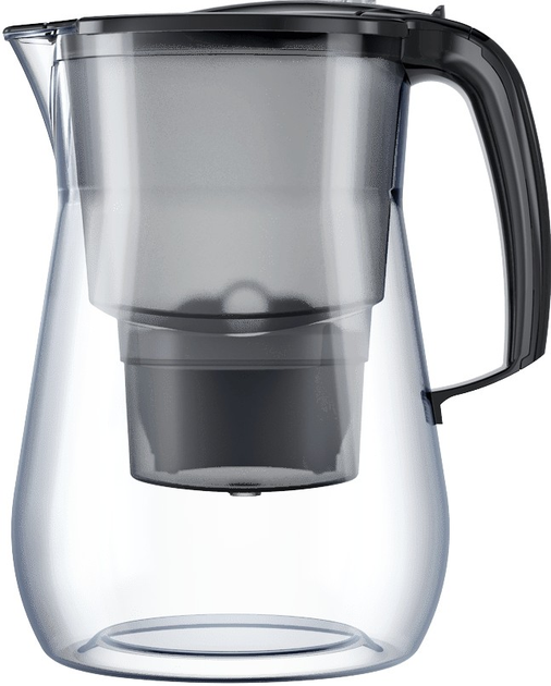 Фільтр-глечик Aquaphor Onyx Чорний + 3 картриджа Mg B25 - зображення 1