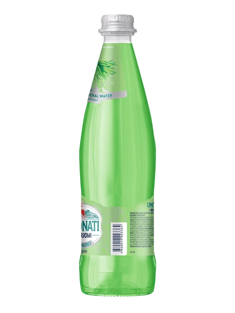 Упаковка сильногазованого лимонаду Borjomi Limonati Тархун 0,5 л х 12 пляшок - изображение 6