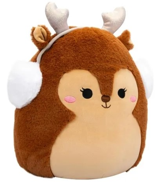 М'яка іграшка Squishmallows Fuzz A Mallows Darla Reindeer P21 30 см (0191726779599) - зображення 2