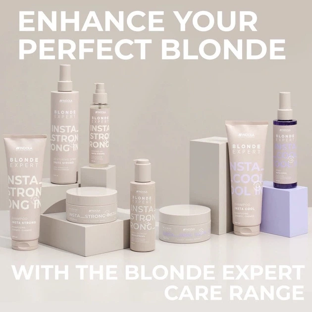 Олія для волосся Indola Blonde Expert Insta Strong відновлювальне 100 мл (4067971100746) - зображення 4