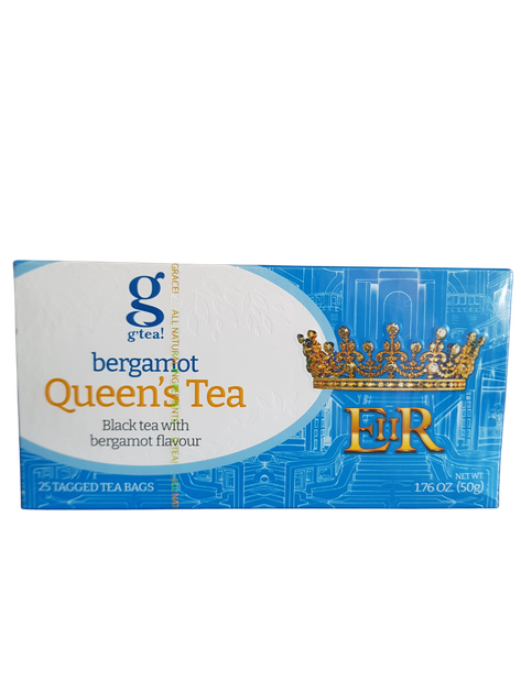 Черный чай с бергамотом g'tea Bergamot Queen's Tea 25 пакетиков от